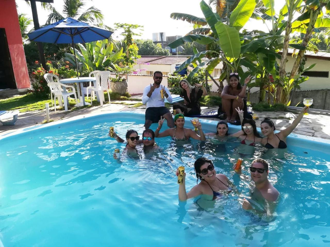 Hostel Do Ceu Praia de Pipa Esterno foto